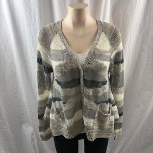 Line the label NWT The Presco Cardigan Skies are Grey S